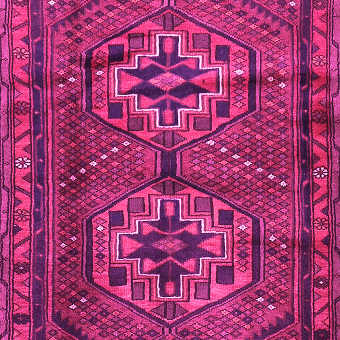 Machine Washable Persian Pink Traditional Rug, wshtr2870pnk
