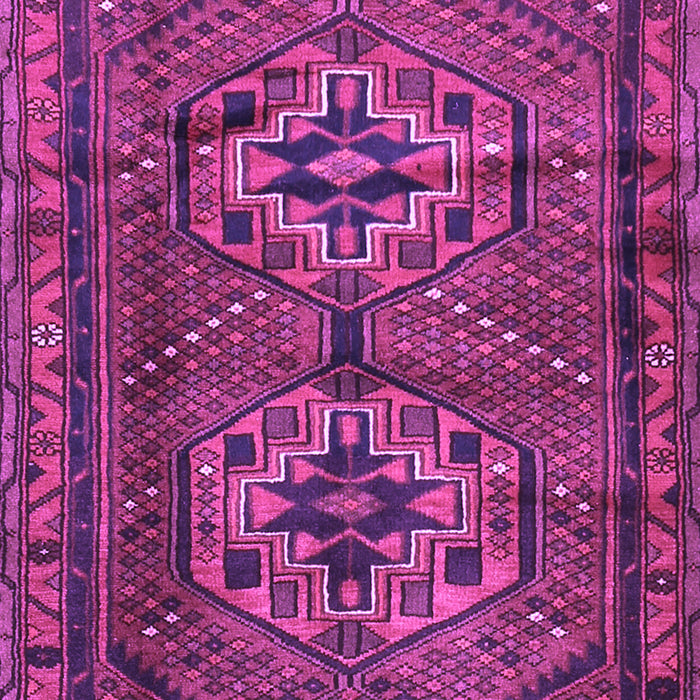 Machine Washable Persian Purple Traditional Area Rugs, wshtr2870pur