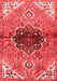 Persian Red Traditional Area Rugs