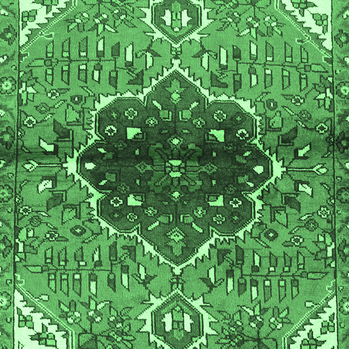 Persian Emerald Green Traditional Rug, tr2871emgrn
