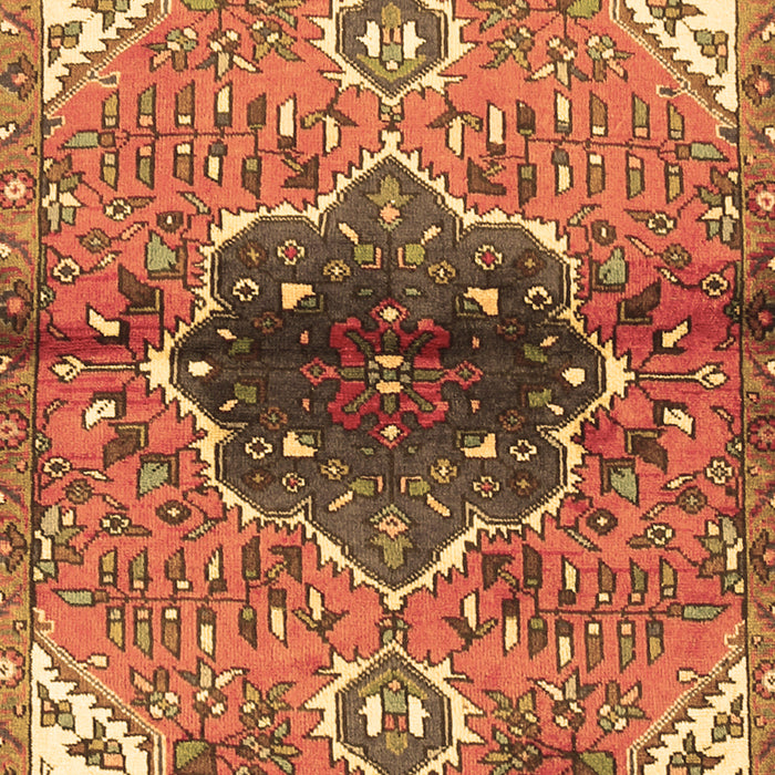 Machine Washable Persian Brown Traditional Rug, wshtr2871brn