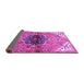 Sideview of Persian Purple Traditional Rug, tr2871pur