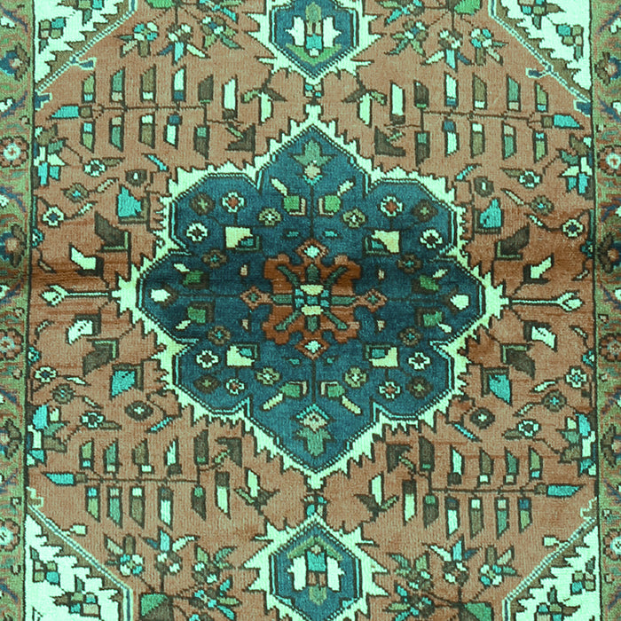 Persian Turquoise Traditional Rug, tr2871turq