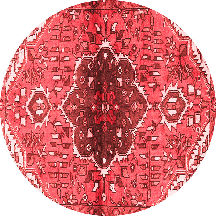 Machine Washable Persian Red Traditional Rug, wshtr2871red