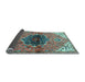 Sideview of Persian Light Blue Traditional Rug, tr2871lblu