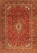 Persian Orange Traditional Rug, tr2872org