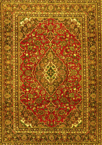 Persian Yellow Traditional Rug, tr2872yw