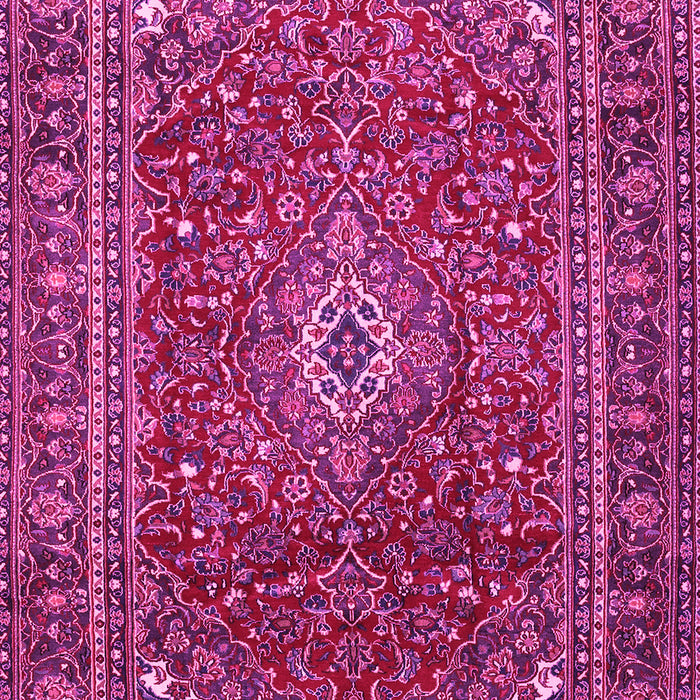 Machine Washable Persian Pink Traditional Rug, wshtr2872pnk