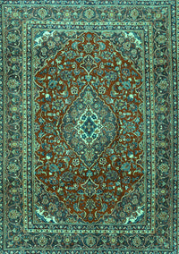 Persian Turquoise Traditional Rug, tr2872turq