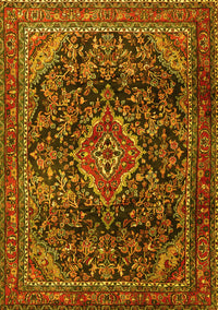 Persian Yellow Traditional Rug, tr2873yw