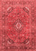 Medallion Red Traditional Area Rugs