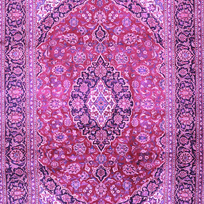 Medallion Purple Traditional Rug, tr2876pur