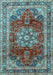 Persian Light Blue Traditional Rug, tr2877lblu