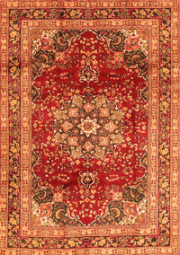 Persian Orange Traditional Rug, tr2877org