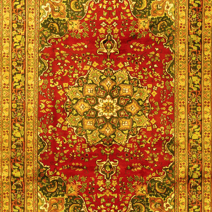Persian Yellow Traditional Rug, tr2877yw