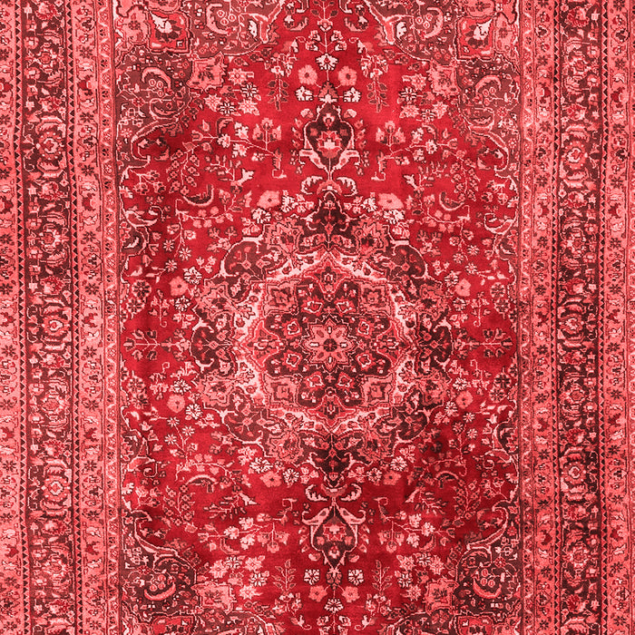 Medallion Red Traditional Area Rugs