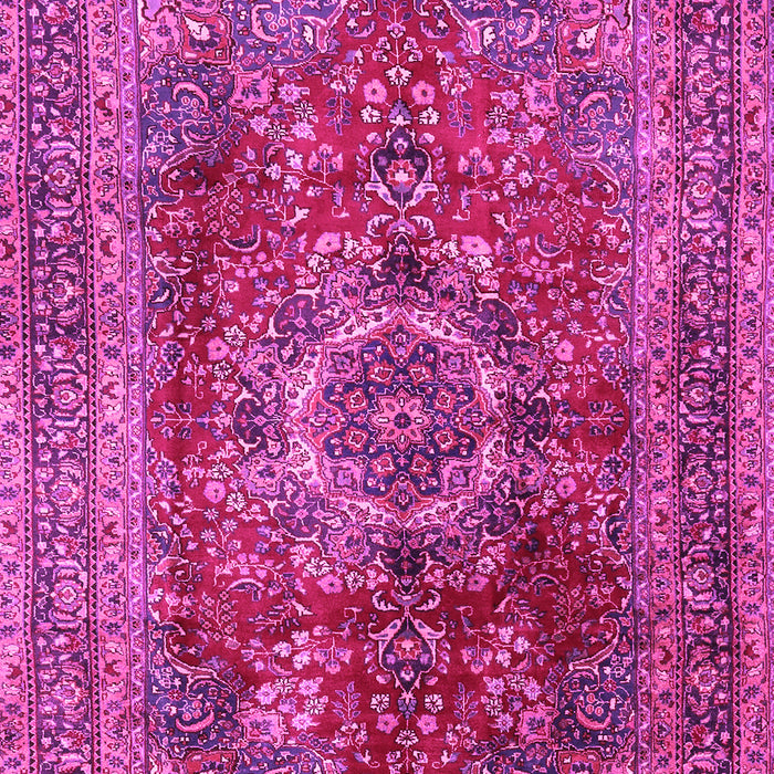 Medallion Pink Traditional Rug, tr2878pnk
