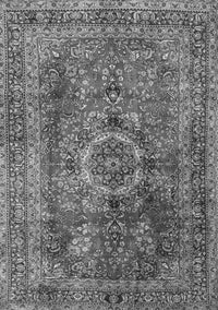 Medallion Gray Traditional Rug, tr2878gry