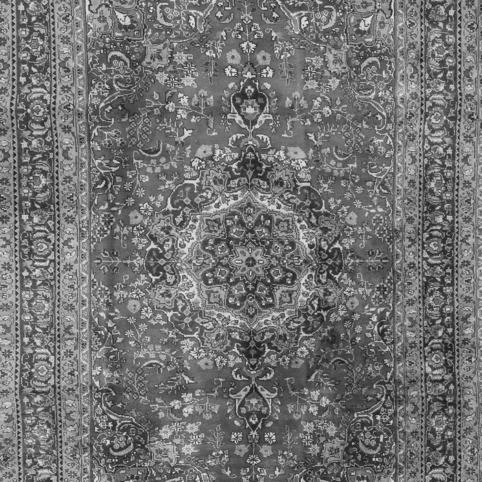 Medallion Gray Traditional Rug, tr2878gry