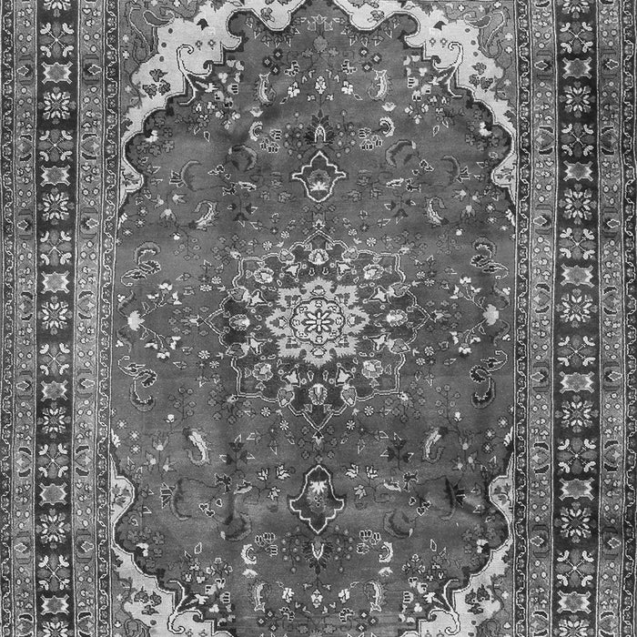 Medallion Gray Traditional Rug, tr2879gry
