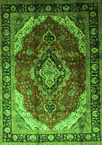 Persian Green Traditional Rug, tr287grn