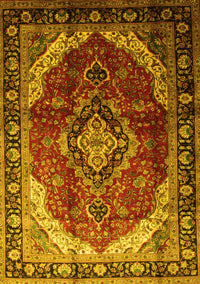 Persian Yellow Traditional Rug, tr287yw