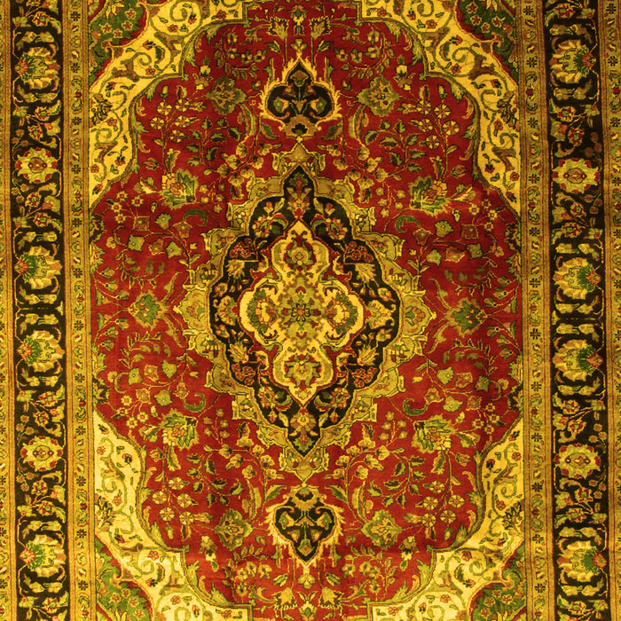 Persian Yellow Traditional Rug, tr287yw