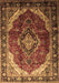 Persian Brown Traditional Rug, tr287brn