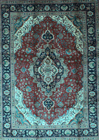 Persian Light Blue Traditional Rug, tr287lblu