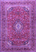 Medallion Purple Traditional Rug, tr2880pur