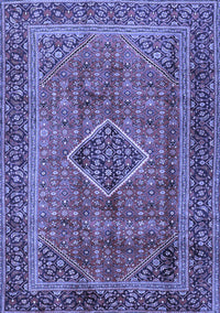 Medallion Blue Traditional Rug, tr2881blu