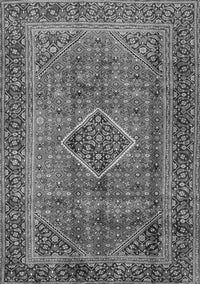 Medallion Gray Traditional Rug, tr2881gry