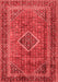 Medallion Red Traditional Area Rugs