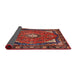 Sideview of Traditional Red Persian Rug, tr2882