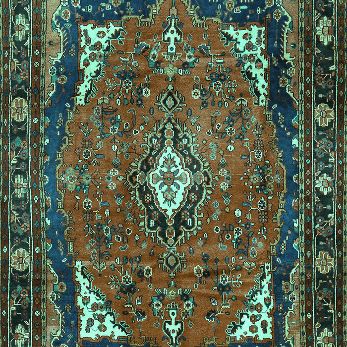 Persian Turquoise Traditional Rug, tr2882turq