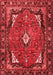 Persian Red Traditional Area Rugs