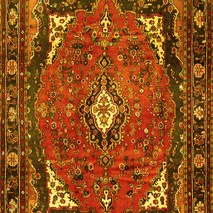 Persian Yellow Traditional Rug, tr2882yw