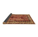 Sideview of Persian Brown Traditional Rug, tr2884brn