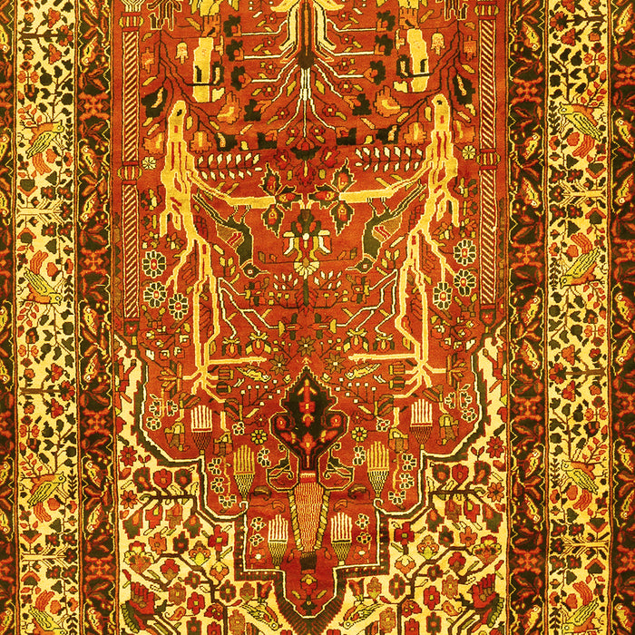 Persian Yellow Traditional Rug, tr2884yw