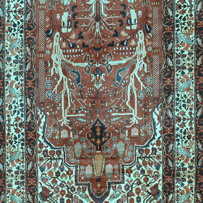Persian Light Blue Traditional Rug, tr2884lblu