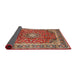 Sideview of Traditional Red Persian Rug, tr2885