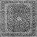 Serging Thickness of Persian Gray Traditional Rug, tr2885gry