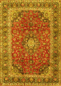 Persian Yellow Traditional Rug, tr2885yw