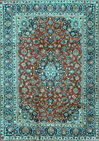 Persian Light Blue Traditional Rug, tr2885lblu