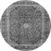 Square Persian Gray Traditional Rug, tr2885gry