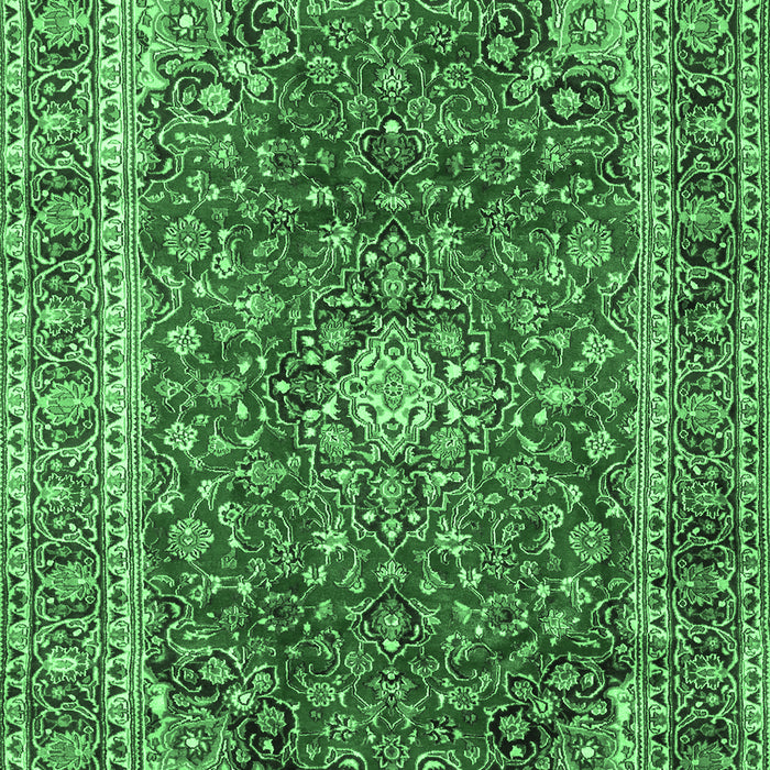 Persian Emerald Green Traditional Rug, tr2885emgrn