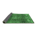 Sideview of Persian Emerald Green Traditional Rug, tr2886emgrn