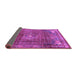 Sideview of Persian Purple Traditional Rug, tr2886pur