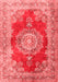 Medallion Red Traditional Area Rugs