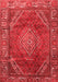 Persian Red Traditional Area Rugs